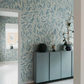 Willow, Blue Mural Wallpaper - room preview 02