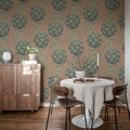Cynara Grace, Soft Pink Mural Wallpaper - room preview 02