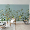 Springmeadow, Blue Mural Wallpaper - room preview 02