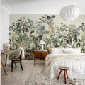 Summerland, White Mural Wallpaper - room preview 02