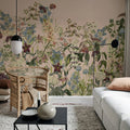 Summerland, Pink Mural Wallpaper - room preview 02