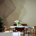 Watercolor Vertical, Brown Mural Wallpaper - room preview 02