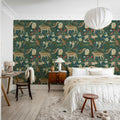 Animal Specials, Petrol Mural Wallpaper - room preview 02