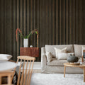 Rib Wood, Oak Mural Wallpaper - room preview 02