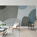 Art Petals, Blue Mural Wallpaper - room preview 02