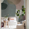 Art Petals, Pink Mural Wallpaper - room preview 02