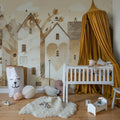 Cute Village, Autumn Mural Wallpaper - room preview 02