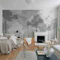 Silent Woods, Nightfall Mural Wallpaper - room preview 02