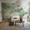 Silent Woods, Summer Mural Wallpaper - room preview 02