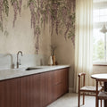 Whispers Wisteria, Purple Mural Wallpaper - room preview 02