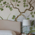 Forest of Dreams, Blue Mural Wallpaper - room preview 02