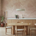 Opulence Storm, Pink Mural Wallpaper - room preview 02