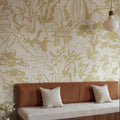 Ink Horizon, Beige Mural Wallpaper - room preview 02