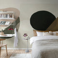 Modern Shapes, Soft Mural Wallpaper - room preview 02