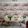 Countryside Tales, Cambridge Red Mural Wallpaper - room preview 02