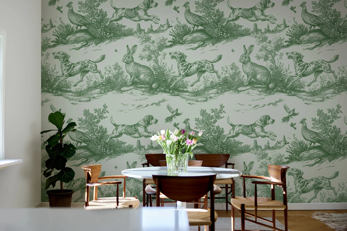 Countryside Tales, Richmond Green Mural Wallpaper - room preview 02