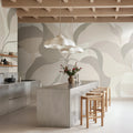 Grand Verdant, Beige Mural Wallpaper - room preview 02