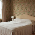 Flower in Pond, Beige Mural Wallpaper - room preview 02