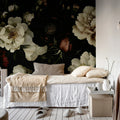 Bouquet of Roses, Vintage Mural Wallpaper - room preview 02