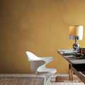 Wave Border, Yellow Mural Wallpaper - room preview 02
