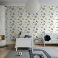 Treasure Hunt, Pastel Mural Wallpaper - room preview 02