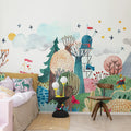 Fantasy Land, Multi Mural Wallpaper - room preview 02