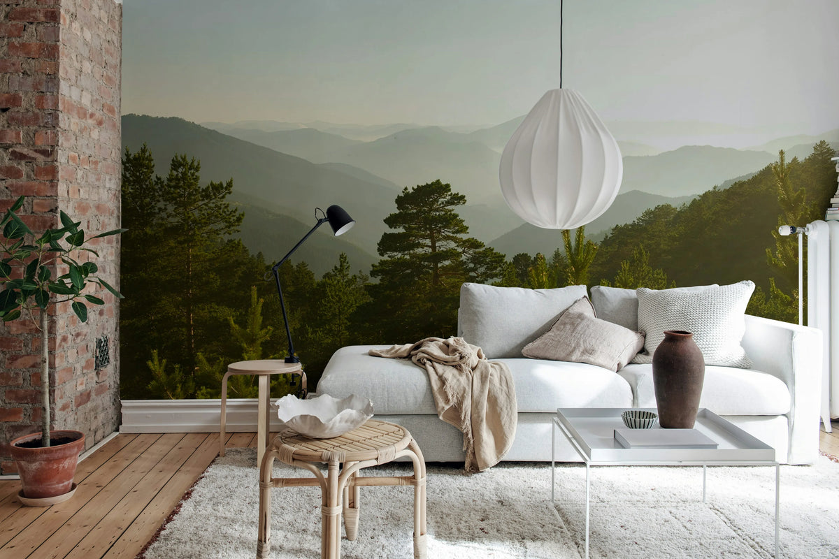 Pine Top, Day Mural Wallpaper - room preview 02
