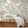 Rose Grape, Beige Mural Wallpaper - room preview 02