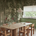 Lovers Forest, Green Mural Wallpaper - room preview 02