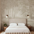 Lovers Forest, Beige Mural Wallpaper - room preview 02