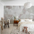 Grand Hydrangea, Soft Pink Mural Wallpaper - room preview 02