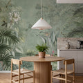 Tropical Garden, Green Mural Wallpaper - room preview 02