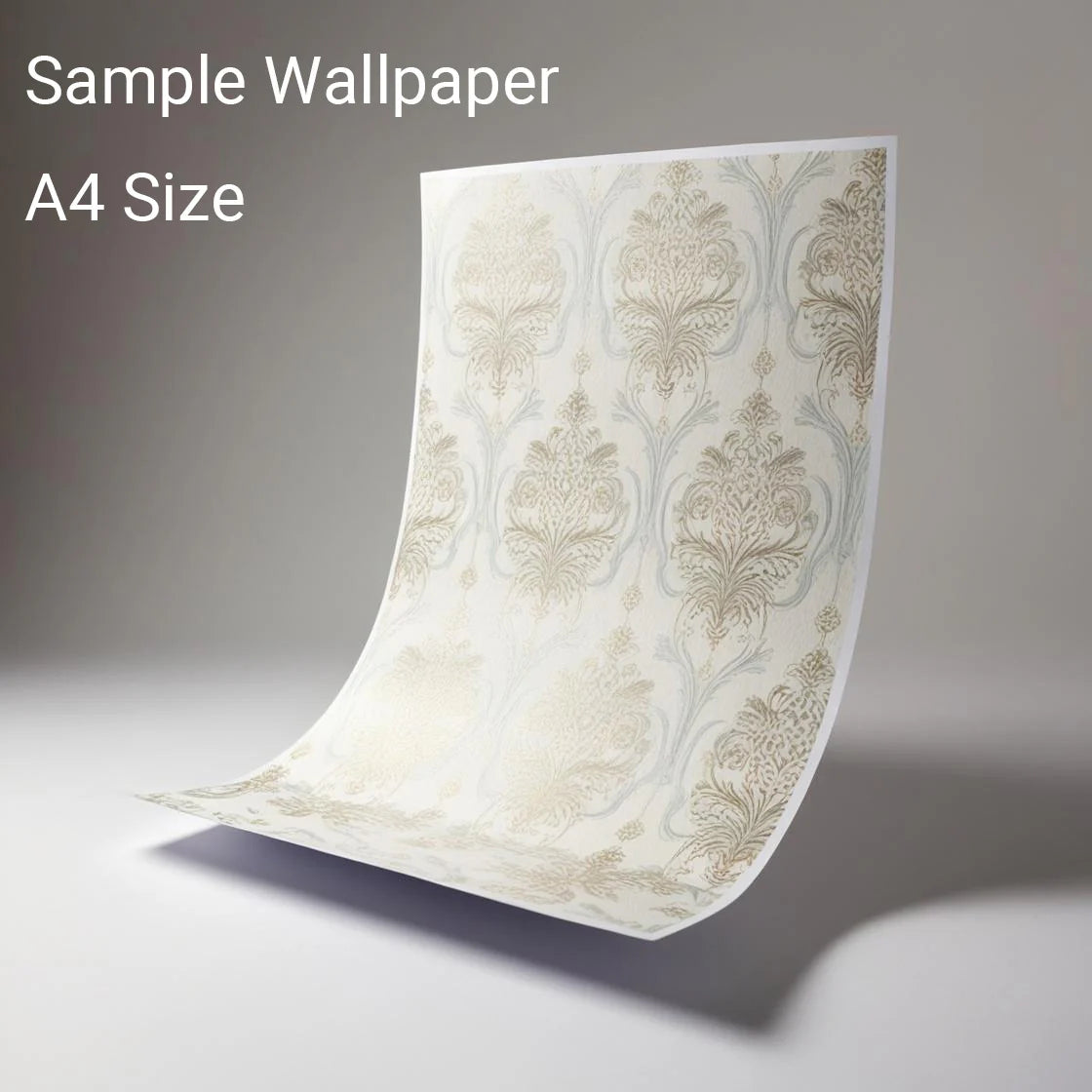 A4 size sample Mural Wallpaper - room preview 03