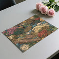 Woodland Creek Illustration Mural Wallpaper —Whimsical Forest Fauna Mural Wallpaper - room preview 03
