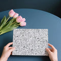 Orchard Sketch Mural Wallpaper — Hand-Drawn Botanical Mural Wallpaper - room preview 03