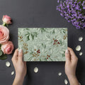 Autumn Berry Vine Mural Wallpaper — Vintage Botanical Illustration Mural Wallpaper - room preview 03