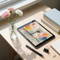 Watercolor Basketball Court Mural Wallpaper — Playful Urban Art Mural Wallpaper - room preview 03