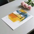 Swing Time Illustration Mural Wallpaper — Modern Artistic Scene Mural Wallpaper - room preview 03