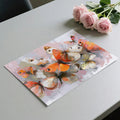 Abstract Butterfly Swarm Mural Wallpaper — Painterly Soft Tones Mural Wallpaper - room preview 03