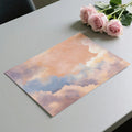 Dreamy Sunset Sky Mural Wallpaper — Watercolor Cloud Pattern Mural Wallpaper - room preview 03