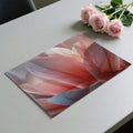 Translucent Pink Orchid Mural Wallpaper — Ethereal Macro Floral Art Mural Wallpaper - room preview 03