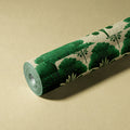 Gingko Fan Leaf Mural Wallpaper — Art Deco Botanical Pattern Mural Wallpaper - room preview 03