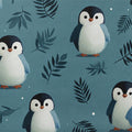 Cute Baby Penguin Mural Wallpaper Adorable Antarctic Pattern Mural Wallpaper - room preview 03