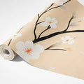 Blossom Branch Mural Wallpaper — Artistic Floral Wall Decor Mural Wallpaper - room preview 03
