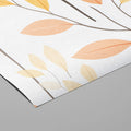 Minimalist Botanical Branch Mural Wallpaper in Soft Peach and Ochre Mural Wallpaper - room preview 03