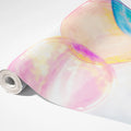 Iridescent Bubble Mural Wallpaper — Playful Abstract Design Mural Wallpaper - room preview 03