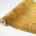Metallic Gold Impasto Mural Wallpaper — Textured Abstract Art Mural Wallpaper - room preview 03