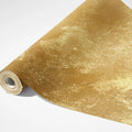 Gilded Nebula Mural Wallpaper — Soft Atmospheric Gold Mural Wallpaper - room preview 03