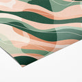 Abstract Wave Organic Mural Wallpaper — Fluid Modern Pattern Mural Wallpaper - room preview 03