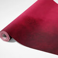 Abstract Crimson Cloud Mural Wallpaper — Rich Painterly Texture Mural Wallpaper - room preview 03
